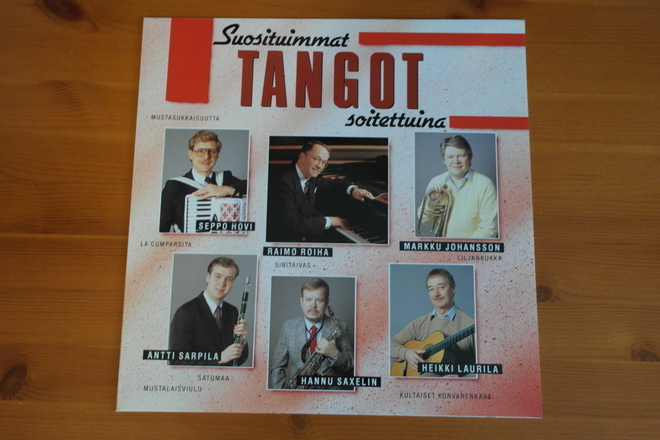 Suosituimmat Tangot Soitettuina LP.