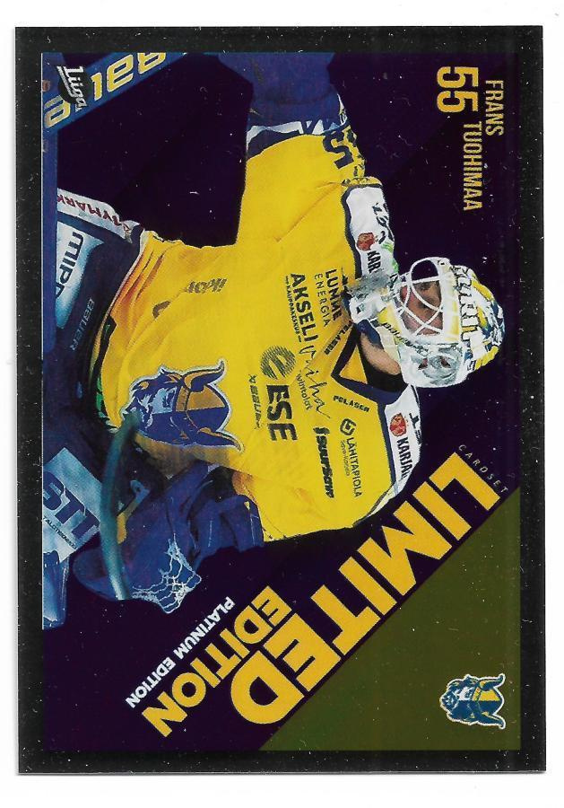2022-23 Cardset Limited Edition Frans Tuohimaa