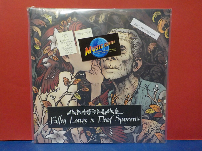 AMORAL - FALLEN LEAVES & DEAF SPARROWS UUSI FIN 2014 2LP