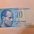 10 mk 1986 Nro 199..... Korvaava - pikkukuva 1