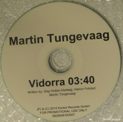 Martin Tungevaag • Vidorra PROMO CDr-Single