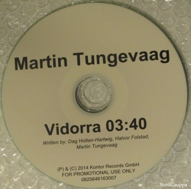 Martin Tungevaag • Vidorra PROMO CDr-Single