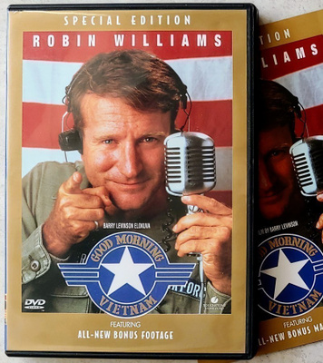 HYVÄÄ HUOMENTA, VIETNAM – Suomi-DVD 1987/200? Robin Williams