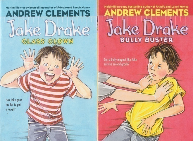 Andrew Clements: Jake Drake - kirjat (2 erilaista)
