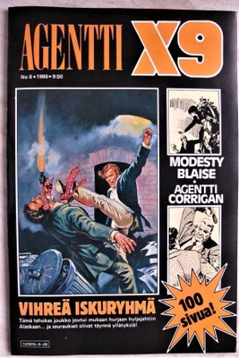 Agentti X9 :  6/1986 , lukematon