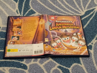 Ankronikka Kadonneen Lampun Metsästäjät Disney DVD