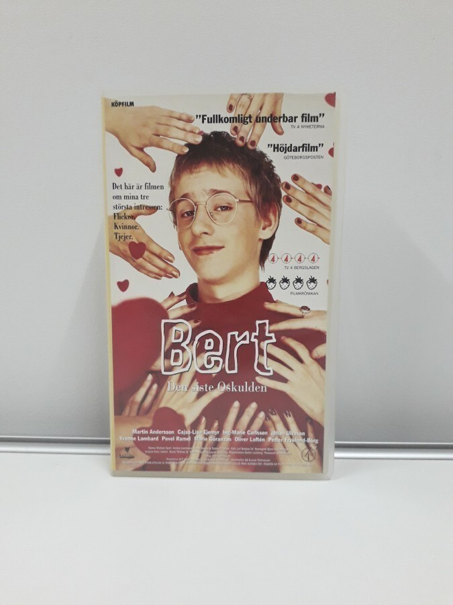 Bert- Den Siste Oskulden (SVE, Köpfilm, vhs)