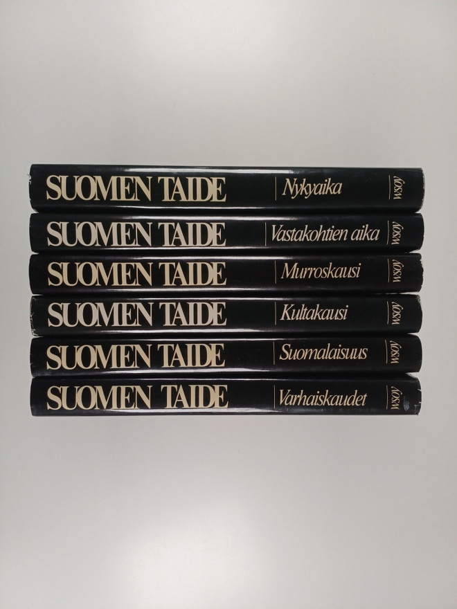 Suomen taide 1-6 : Varhaiskaudet ; Suomalaisuus ; Kultaka...