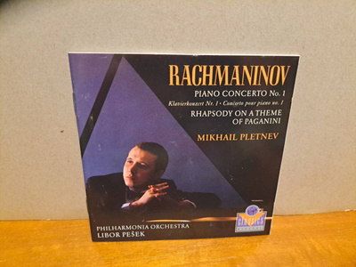 Rachmaninov:Piano concerto No.1 etc.-Mikhail Pletnev CD