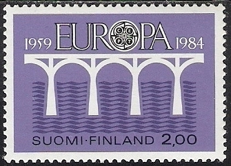 1984 Eurooppa merkki 2,00 mk ** LaPe 943
