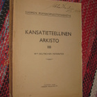 Kansatieteellisiä muistiinpanoja Ilomantsin itäkylistä 1939 - pikkukuva 1