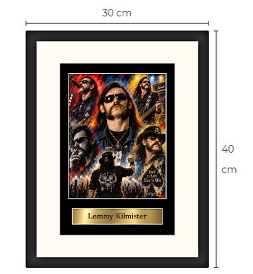 Uusi Lemmy Kilmister Motörhead art print Limited Edition