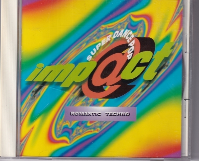 Various - Super Dance Pop Imp@ct Romantic Techno (CD, Comp,