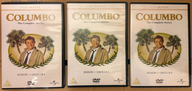 COLUMBO - SEASON 1 / KAUSI 1 (6 DVD)