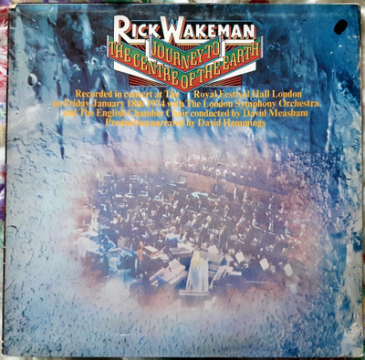 Rick Wakeman: Journey to the Centre of the Earth, UK LP 1974