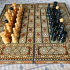 Shakki/Backgammon Pelit  .HIENO 49×49 cm - pikkukuva 1