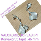 VAKOKORUN HOPEASIIPI -korusetti, hopeinen - pikkukuva 2