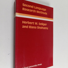 Herbert W. Seliger : Second language research methods - pikkukuva 1