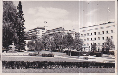 Jyväskylä. Kirkkopuisto . Albin Aaltonen ,e115