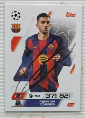 Ferran Torres Barcelona signed