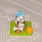 LEGO Friends - koira - (valkoinen, täplät) - pikkukuva 1