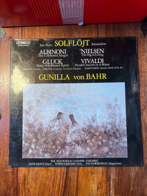 Gunilla Von Bahr - Solflöjt lp nimmarilla