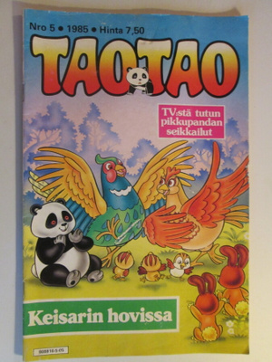 TAOTAO 5 / 1985 SARJAKUVALEHTI VIIDAKON KUNINGAS