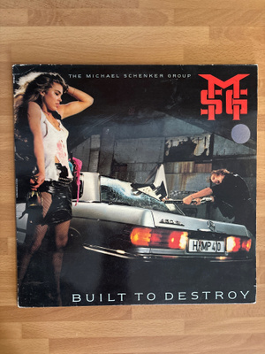 MSG - Built to destroy LP ORIG. -83 Michael Schenker Group
