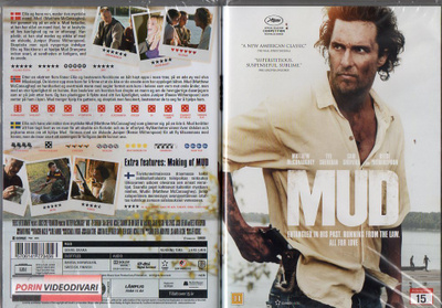 Mud (57 375) UUSI -FI- DVD matthew mc conaughey 2012