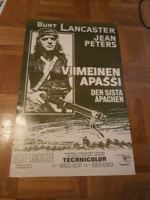 Elokuvajuliste Viimeinen Apassi vanha