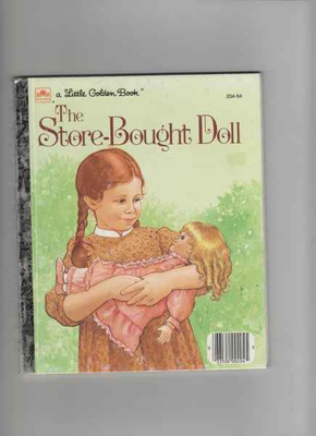 A Little Golden book:The Store-bought Doll 1983,in good cond
