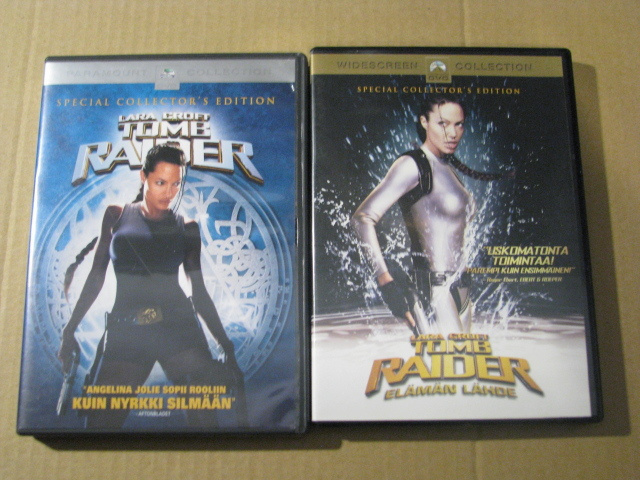 TOMB RAIDER 1 & 2 ( Angelina Jolie )