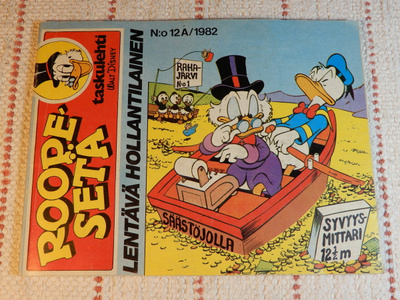 ROOPE- SETÄ 12A 1982  LENTÄVÄ HOLLANTILAINEN