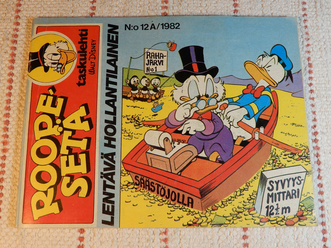 ROOPE- SETÄ 12A 1982  LENTÄVÄ HOLLANTILAINEN
