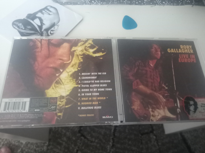 RORY GALLAGHER - Live in Europe