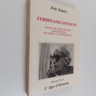 Eric Emery : Ferdinand Gonseth : Pour une philosophie dia... - pikkukuva 1