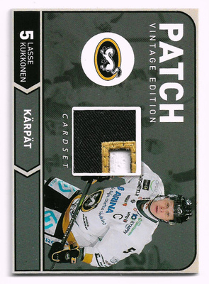 2018-19 Cardset Patch Lasse Kukkonen 3 värinen