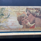 La`Reunion - 20 nouveaux francs sur 1000 Francs, Type 1964. - pikkukuva 1