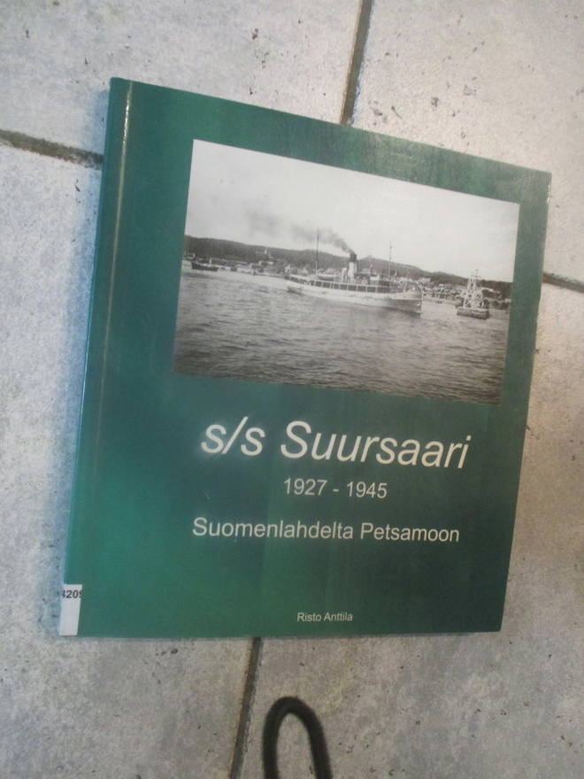 S/S SUURSAARI 1927 - 1945 SUOMENLAHDELTA PETSAMOON