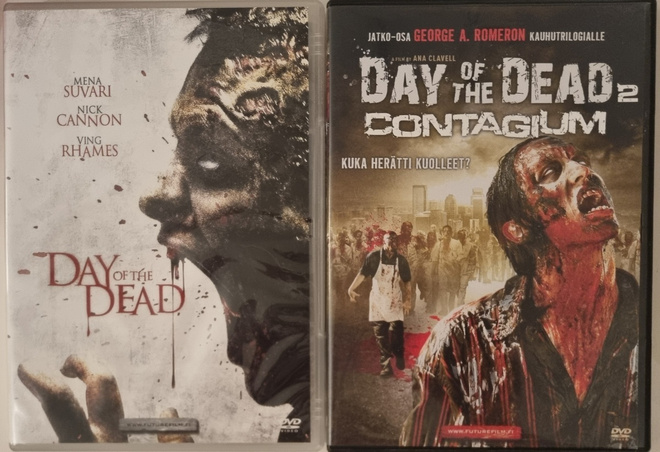 DAY OF THE DEAD & DAY OF THE DEAD 2: CONTAGIUM DVD