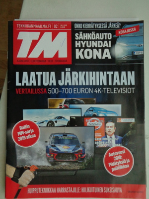Tekniikan Maailma Nro 2/2019 (15.8)