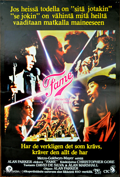 Elokuvajuliste: Fame - menestys