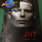 JHT - MUSTA LAMMAS KIRJA CHEEKIN NIMMARILLA - pikkukuva 1