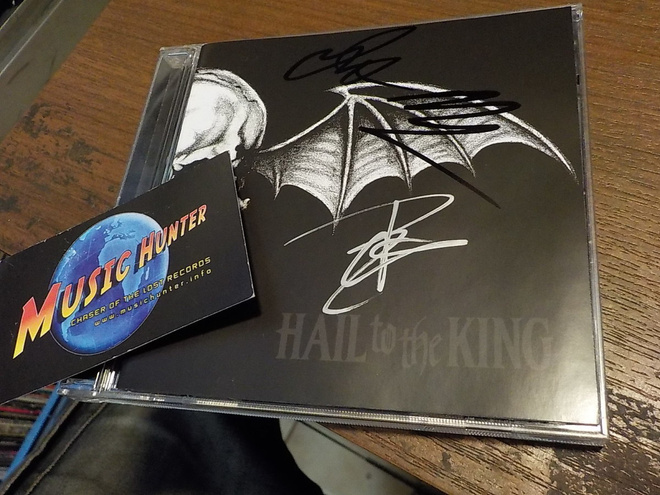 AVENGED SEVENFOLD - HAIL TO THE KING CD KOLMELLA NIMMARILLA