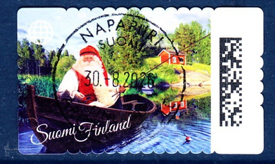 H113 Joulupukki kalastamassa