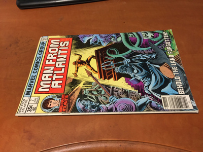 MARVEL MAN FROM ATLANTIS 7/1978 HYVÄ