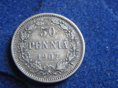 50 penniä 1907