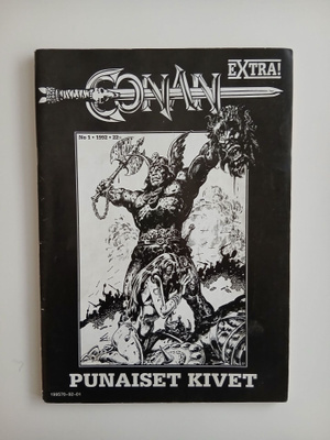 Conan extra Punaiset kivet sarjakuva albumi