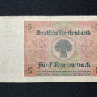 Rentenbankshein Fynf 5 Rentenmark 2.Jan.1926. - pikkukuva 2