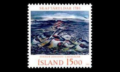 Islanti 602 ** Skafta-tulivuoren purkaus 1783 (1983)